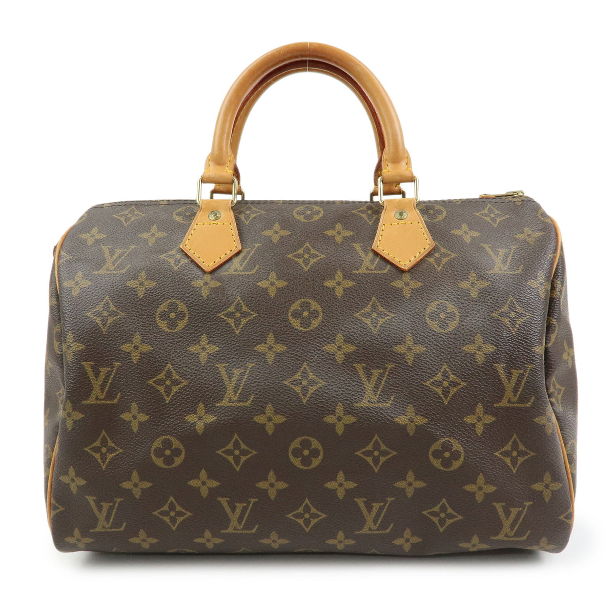 Louis Vuitton Monogram Speedy 30 Boston Bag Hand Bag Brown M41526