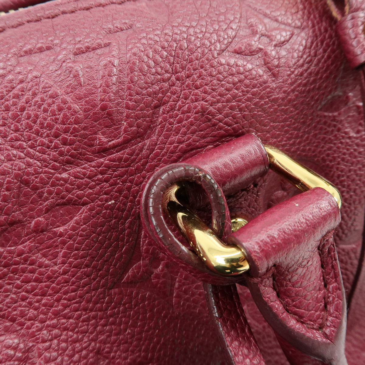 Louis Vuitton Monogram Empreinte Speedy Bandouliere 25 Aurore M40764