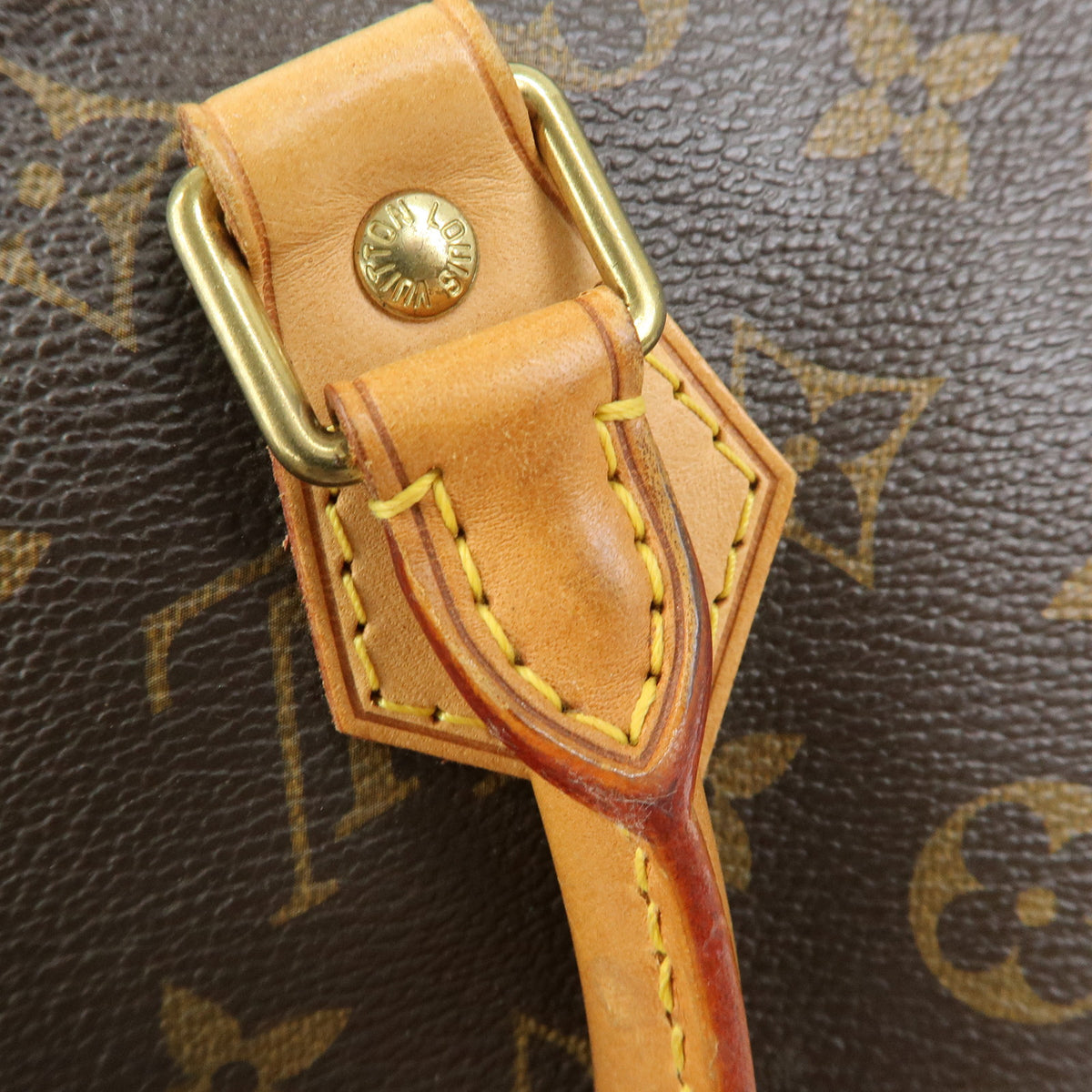 Louis Vuitton Monogram Speedy 30 Boston Bag Hand Bag Brown M41526