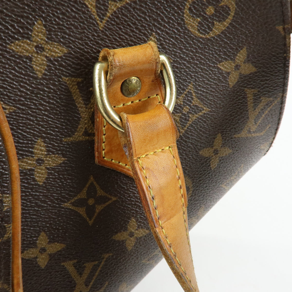 Louis Vuitton Monogram Elipse Shopping Shoulder Bag Brown M51128