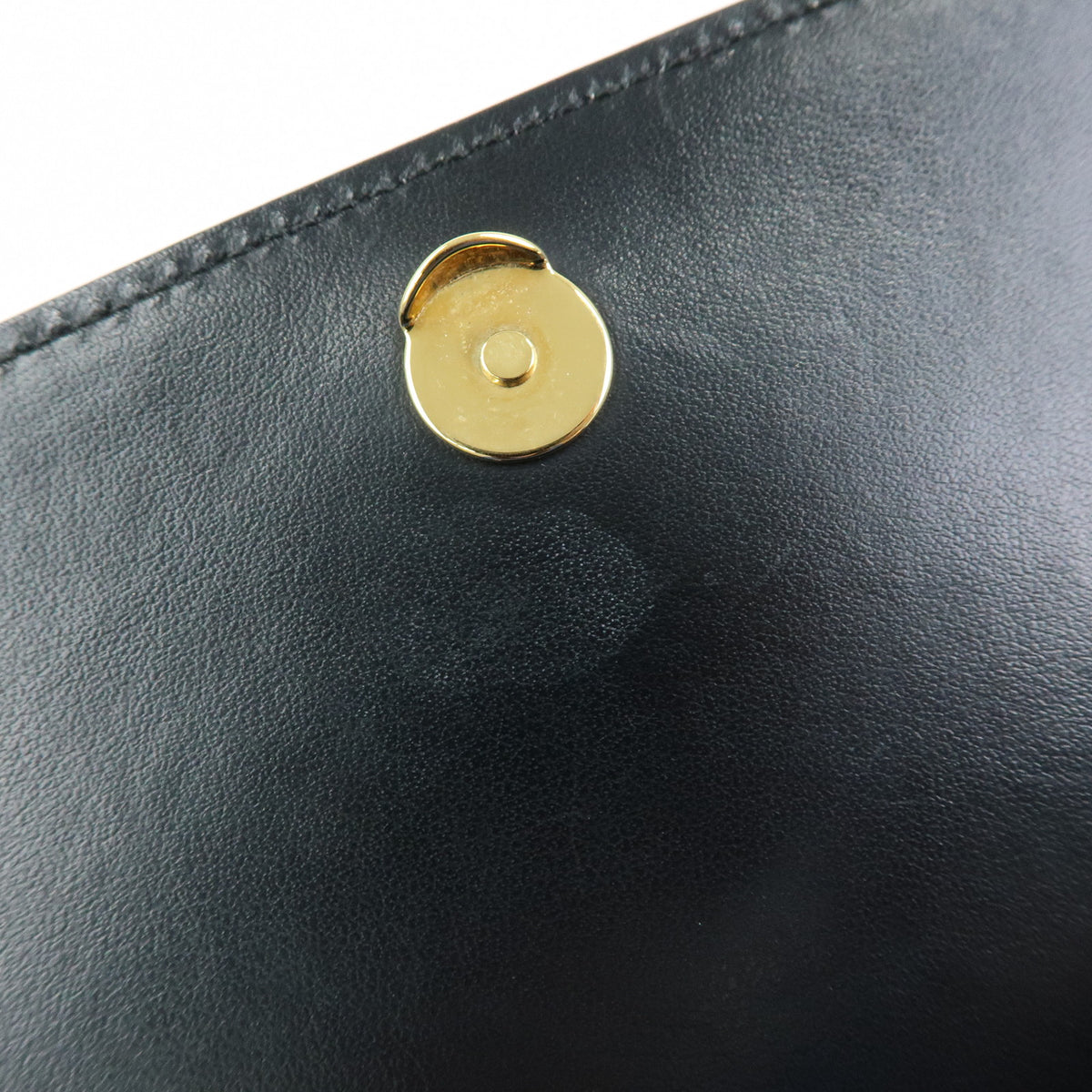 PRADA Logo Saffiano Nylon Leather Chain Shoulder Crossbody Bag Black