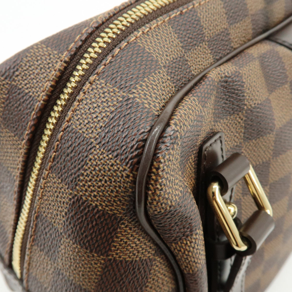 Louis Vuitton Damier Rivington GM Shoulder Bag Damier Ebene N41158