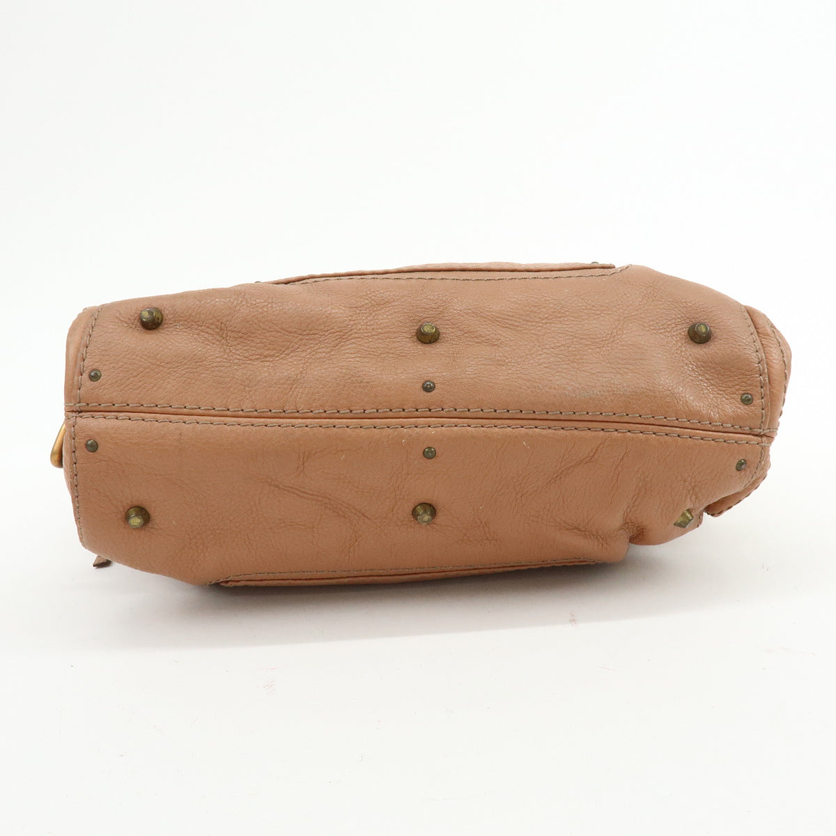 Chloe Paddington Hobo Leather Shoulder Bag Brown
