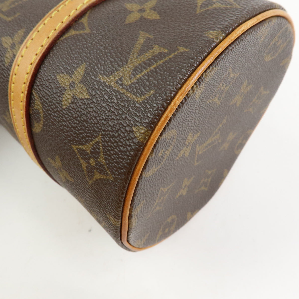 Louis Vuitton Monogram Papillon 26 Hand Bag Brown M51386