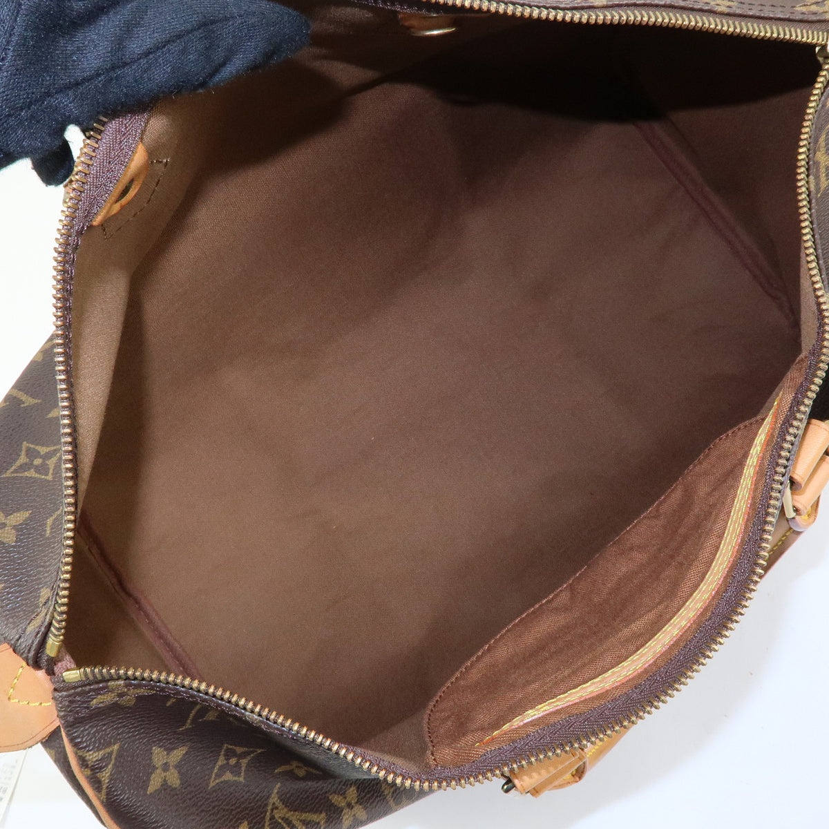 Louis Vuitton Monogram Speedy 40 Hand Bag Boston Bag Brown M41522