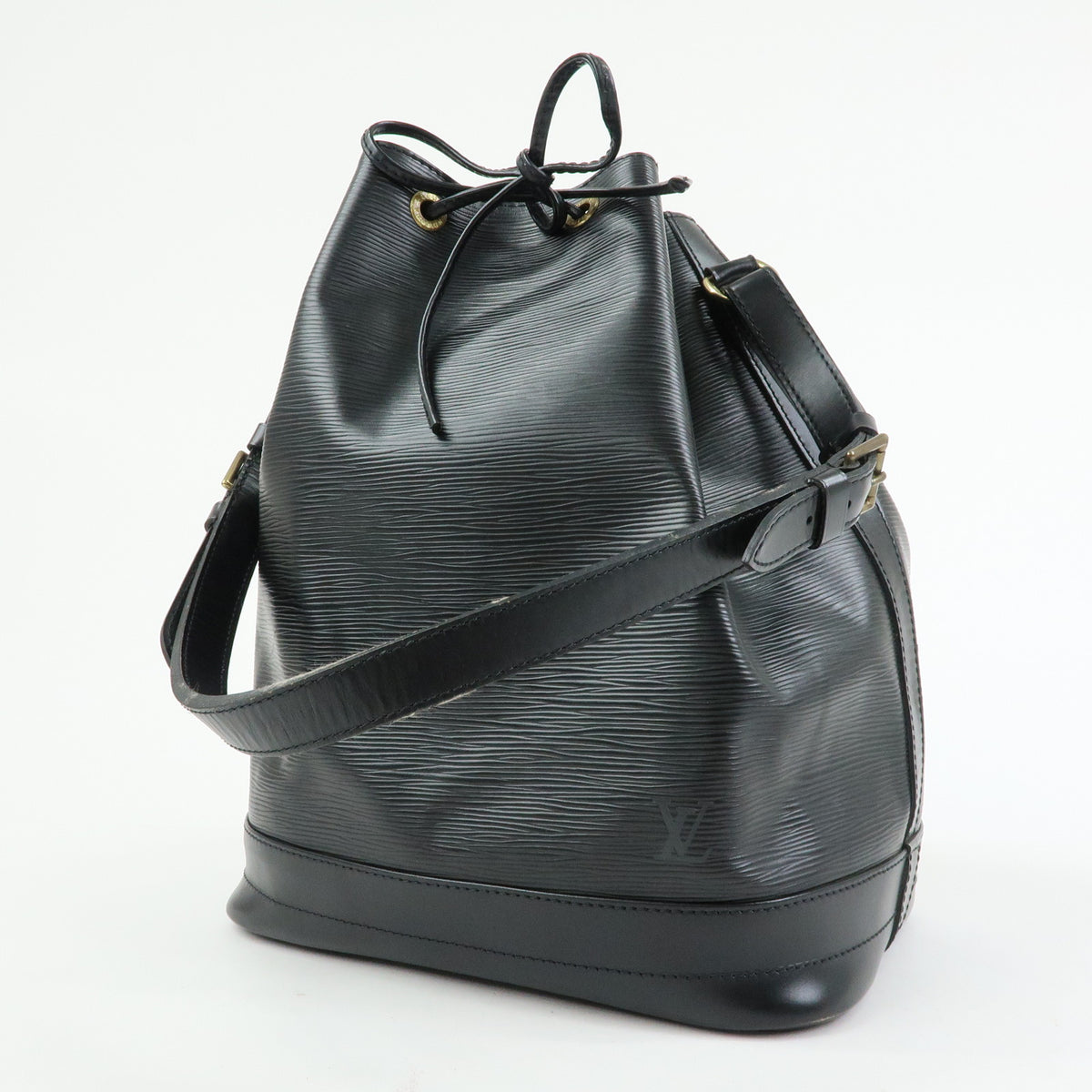 Louis Vuitton Epi Noe Leather Shoulder Bag Hand Bag Noir Black M59002
