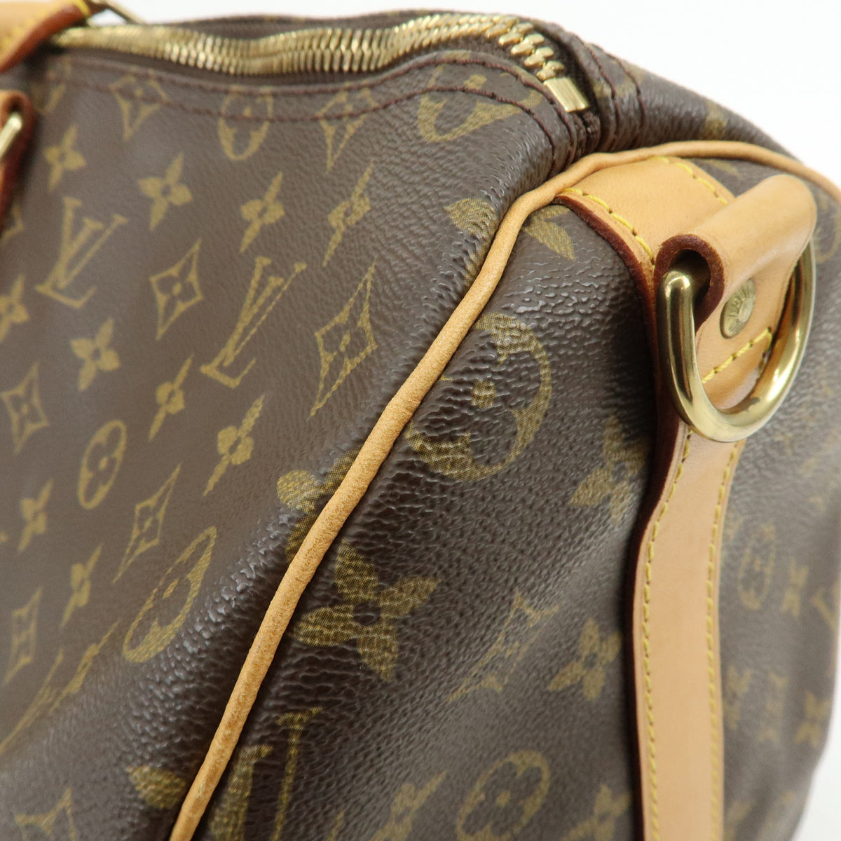 Louis Vuitton Monogram Keep All Bandouliere 50 Boston Bag M41416