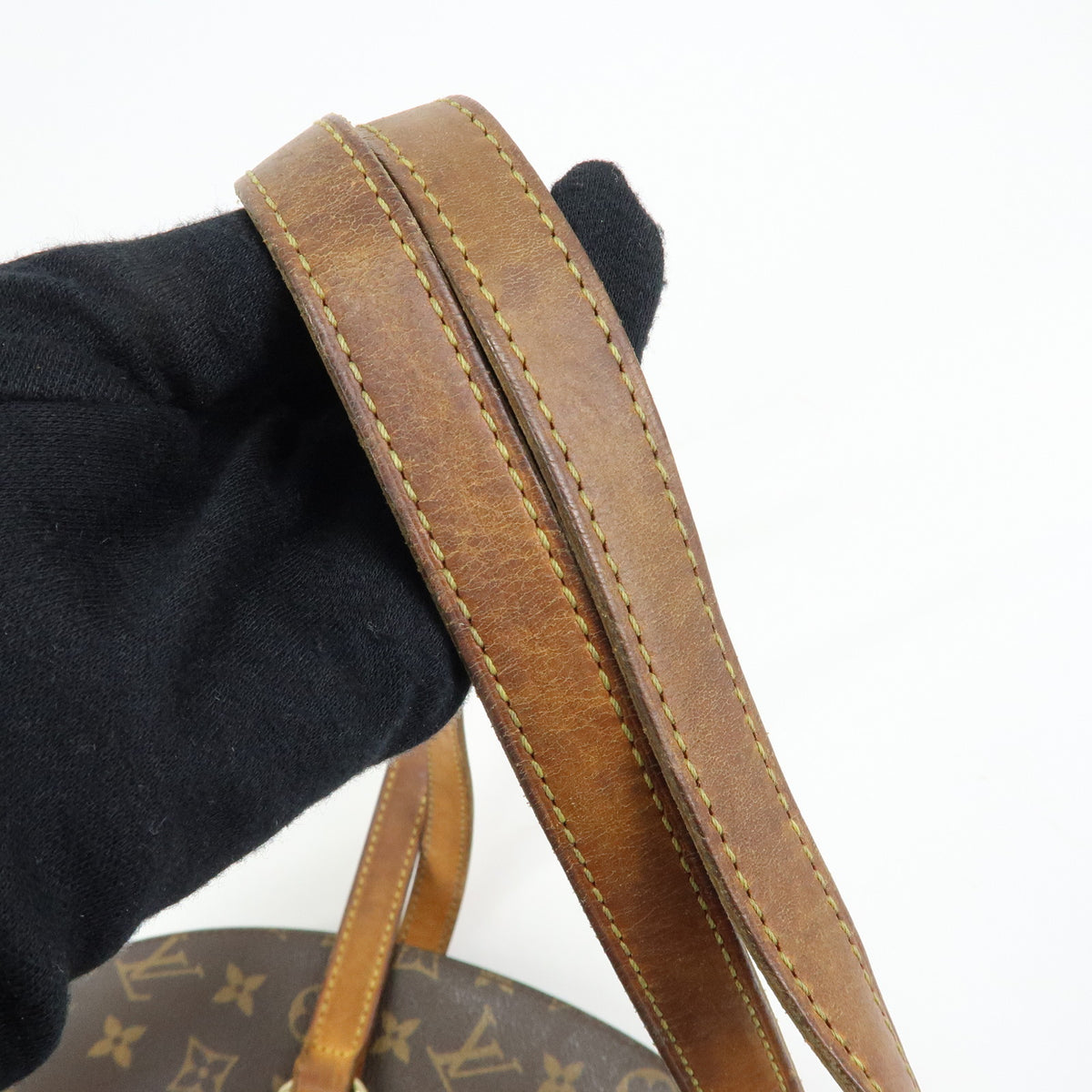 Louis Vuitton Monogram Elipse Shopping Shoulder Bag Brown M51128
