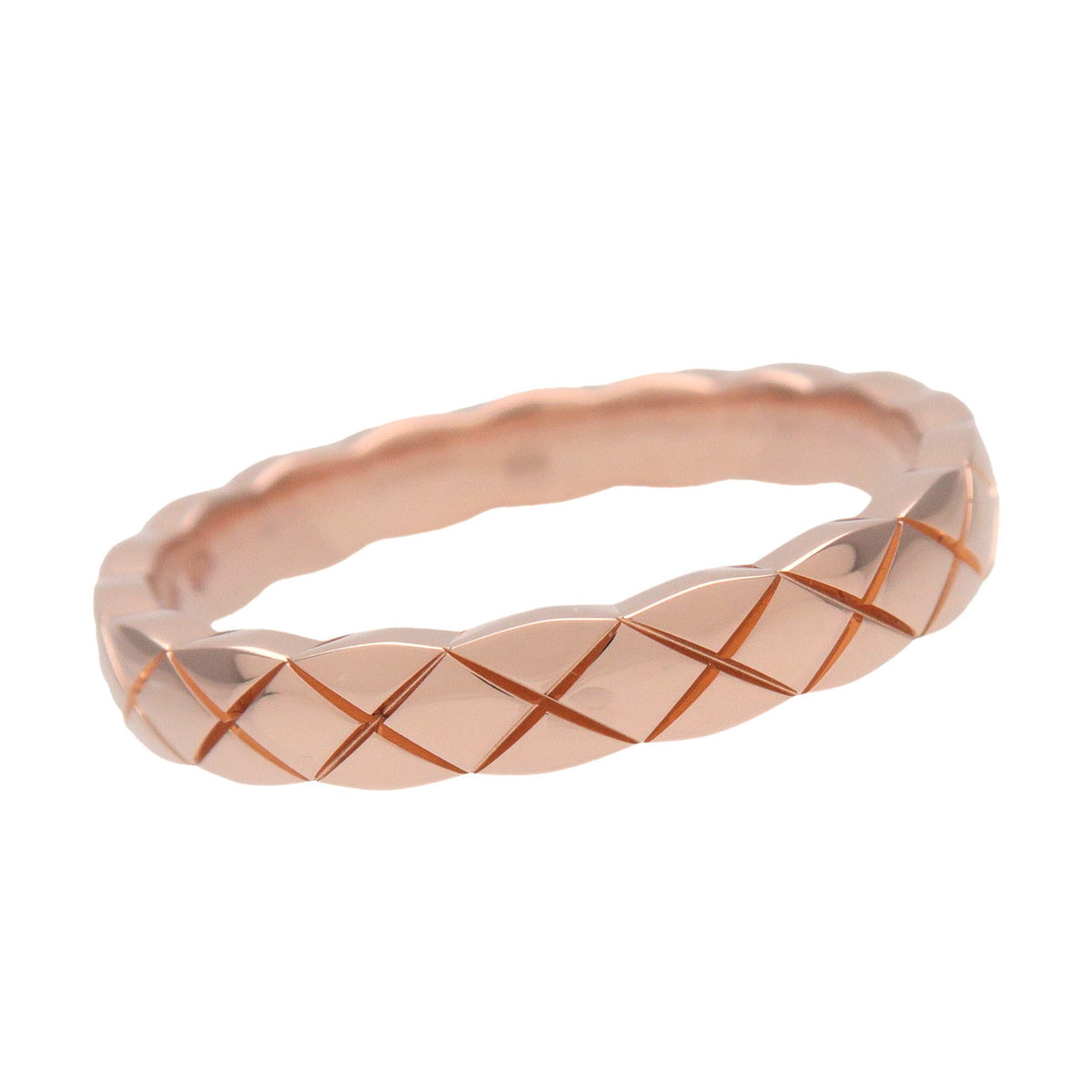 CHANEL COCO Crush Mini Ring K18 750PG Rose Gold #53 US6.25 J11785