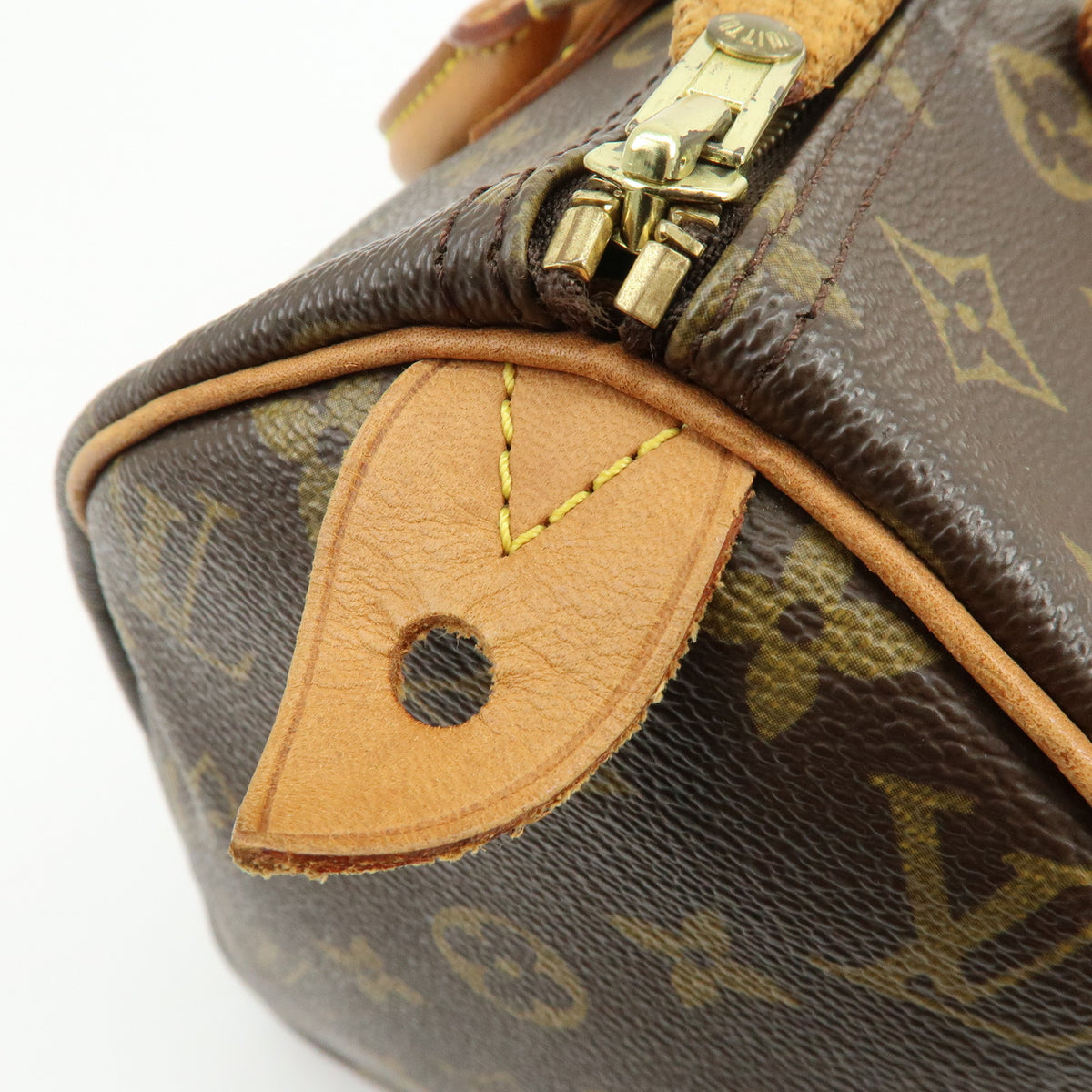 Louis Vuitton Monogram Speedy 30 Boston Bag Hand Bag Brown M41526
