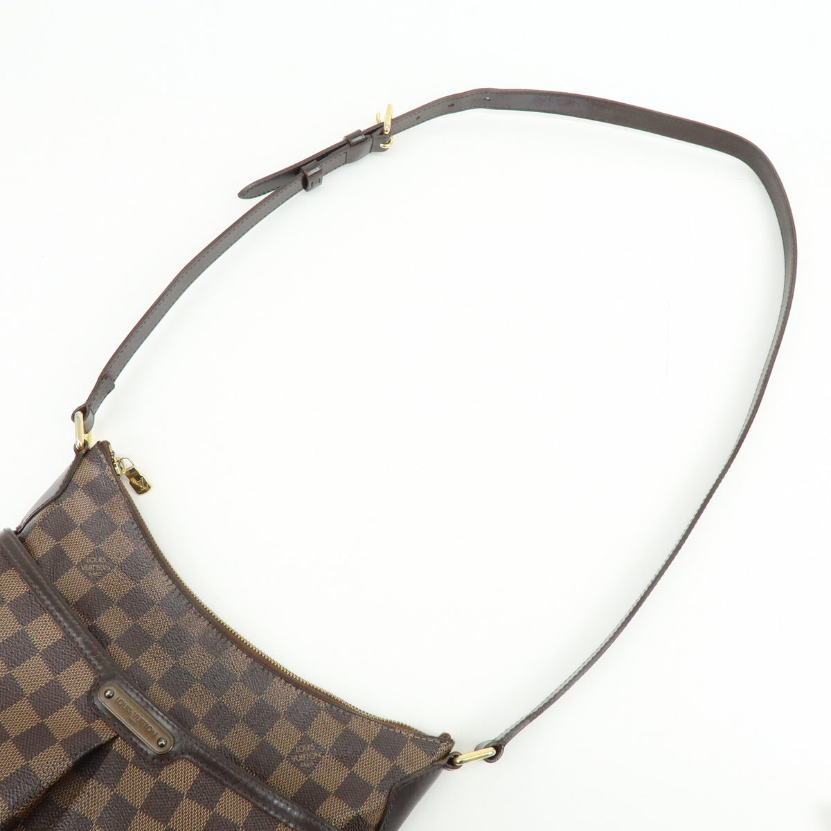 Louis Vuitton Damier Bloomsbury PM Canvas Leather Shoulder Bag N42251