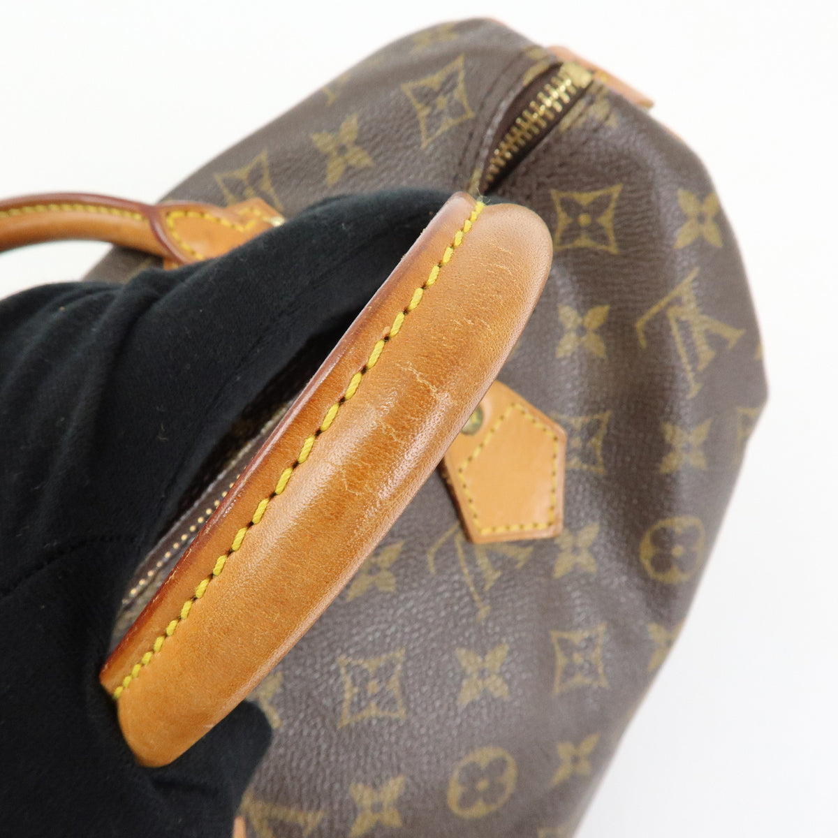 Louis Vuitton Monogram Speedy 30 Boston Bag Hand Bag Brown M41526