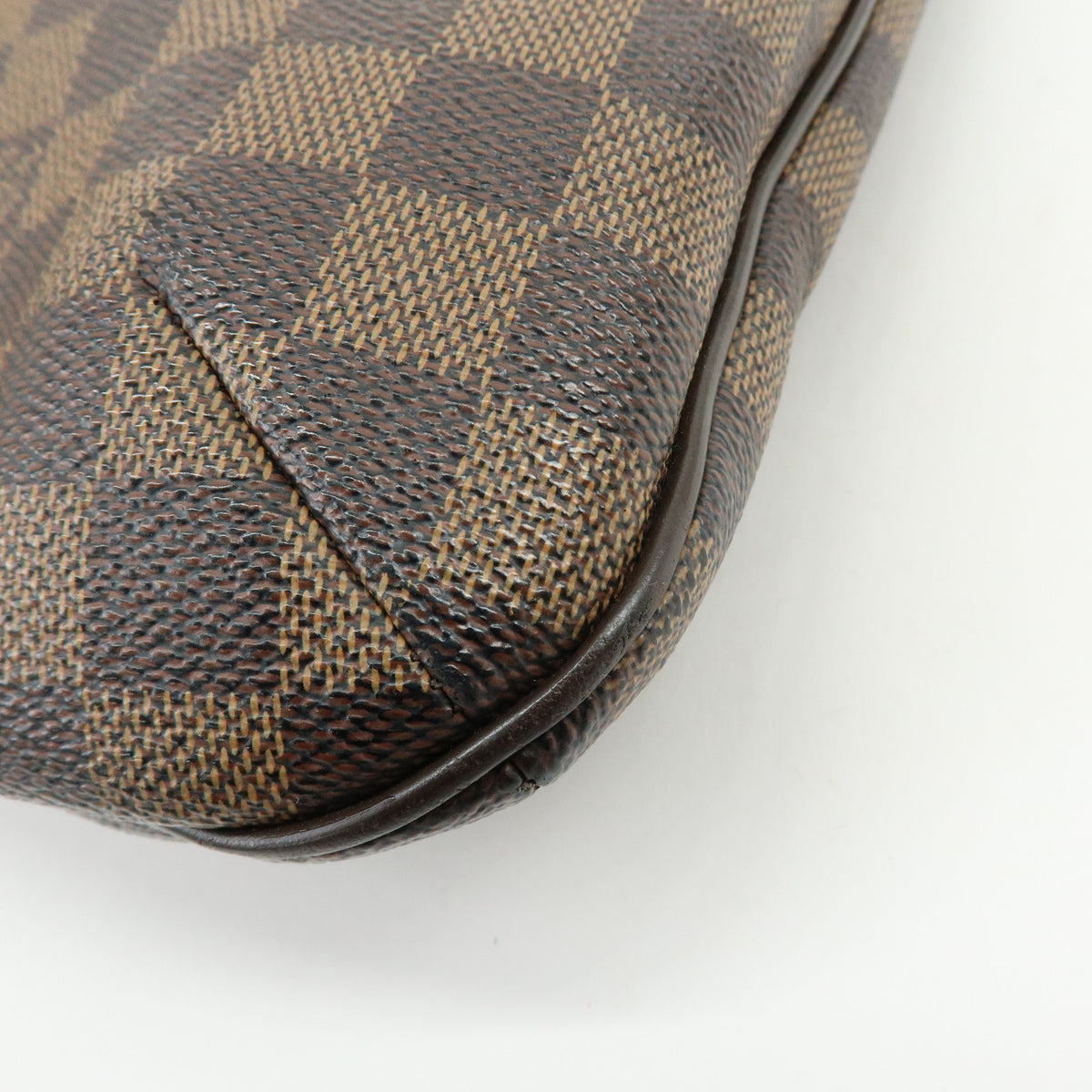 Louis Vuitton Damier Bloomsbury PM Canvas Leather Shoulder Bag N42251