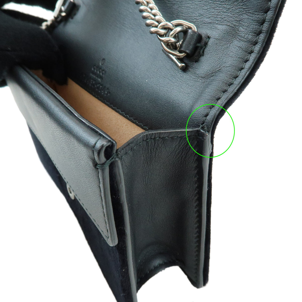 GUCCI Dionysus Velvet Super Mini Bag Leather Chain Shoulder Bag 476432