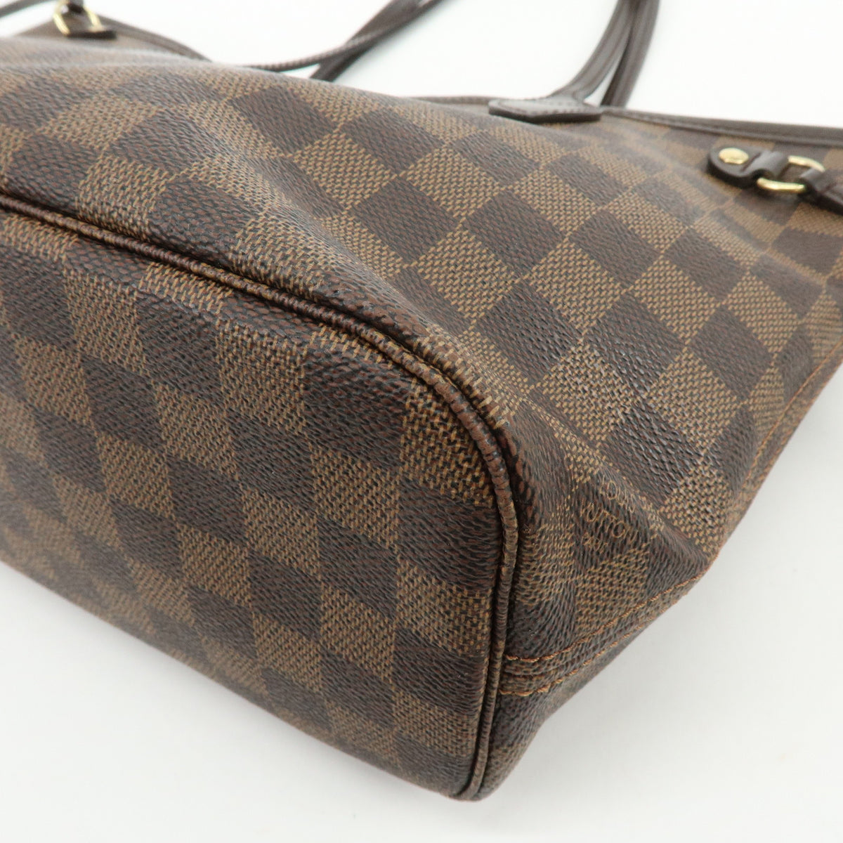 Louis Vuitton Damier Neverfull PM Tote Bag Shoulder Bag Ebene N51109