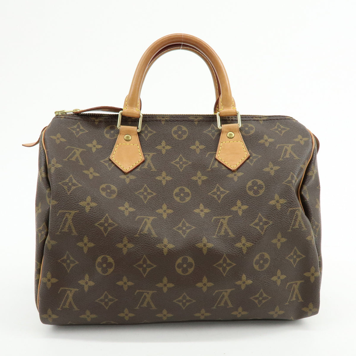Louis Vuitton Monogram Speedy 30 Boston Bag Hand Bag Brown M41526
