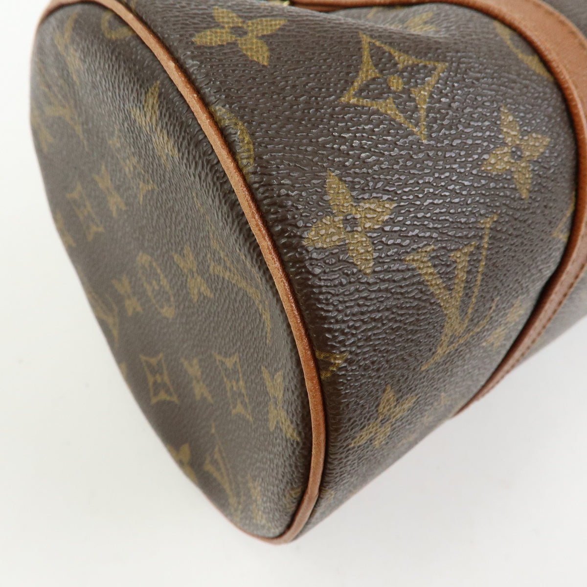Louis Vuitton Monogram Papillon 30 Hand Bag Brown M51365
