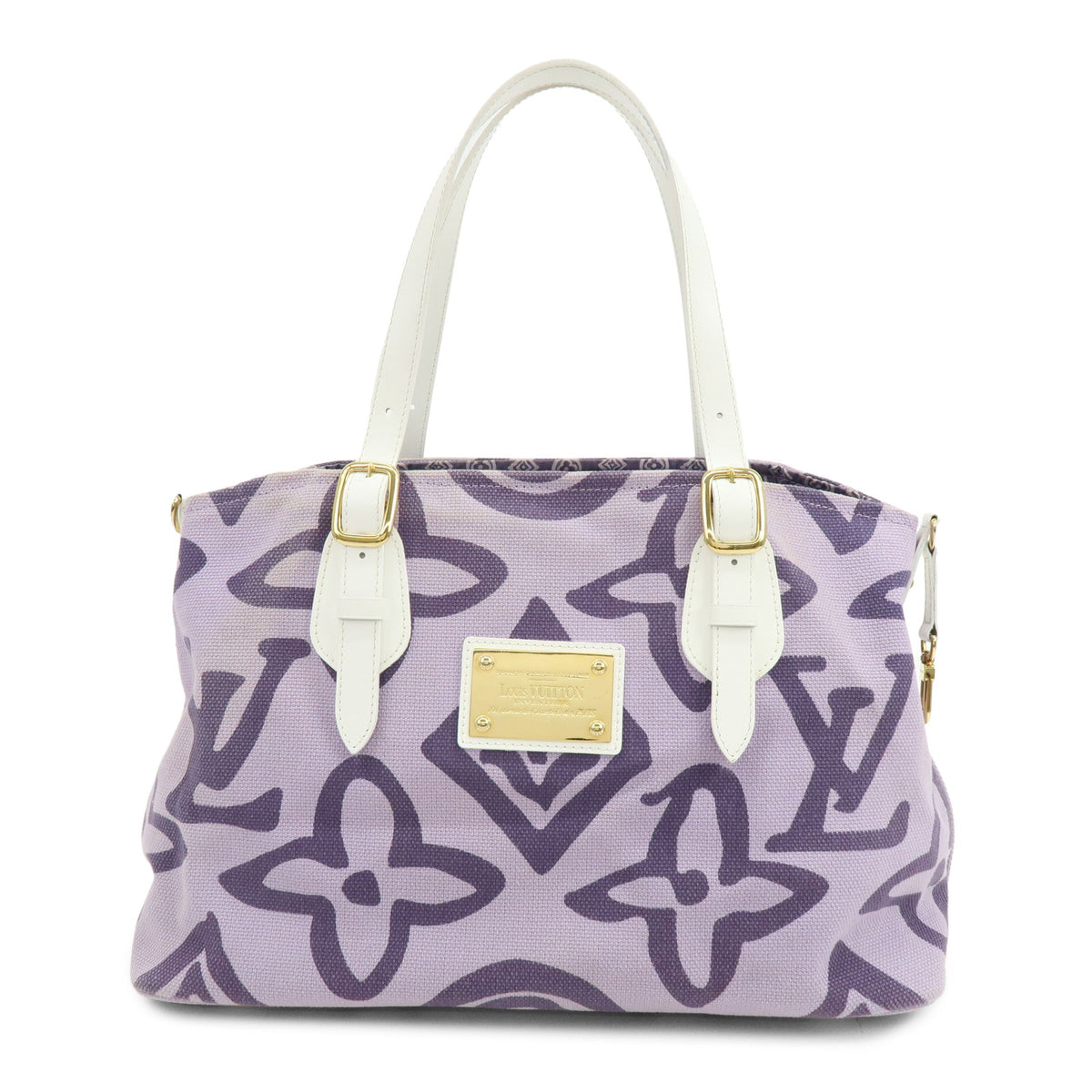 Louis Vuitton Cruise Line Tahitienne PM Canvas Tote Bag Lilas M95680