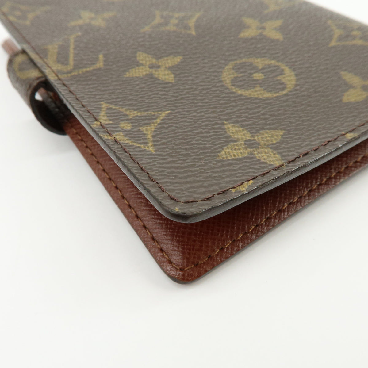 Louis Vuitton Monogram Agenda PM Planner Cover Brown R20005