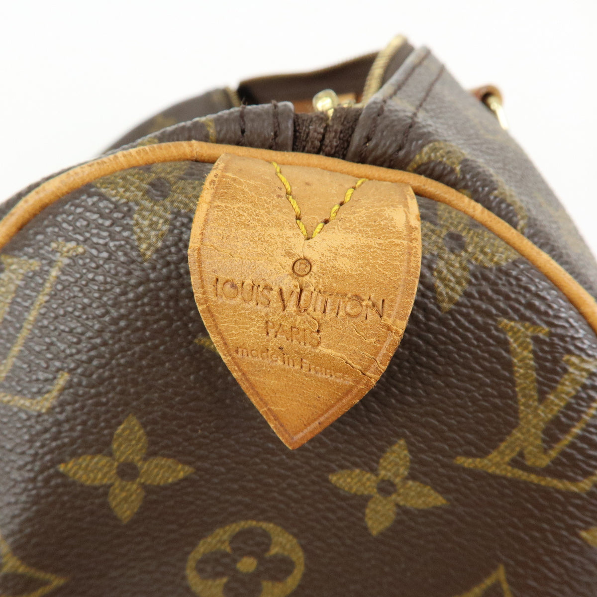 Louis Vuitton Monogram Speedy 30 Boston Bag Hand Bag Brown M41526