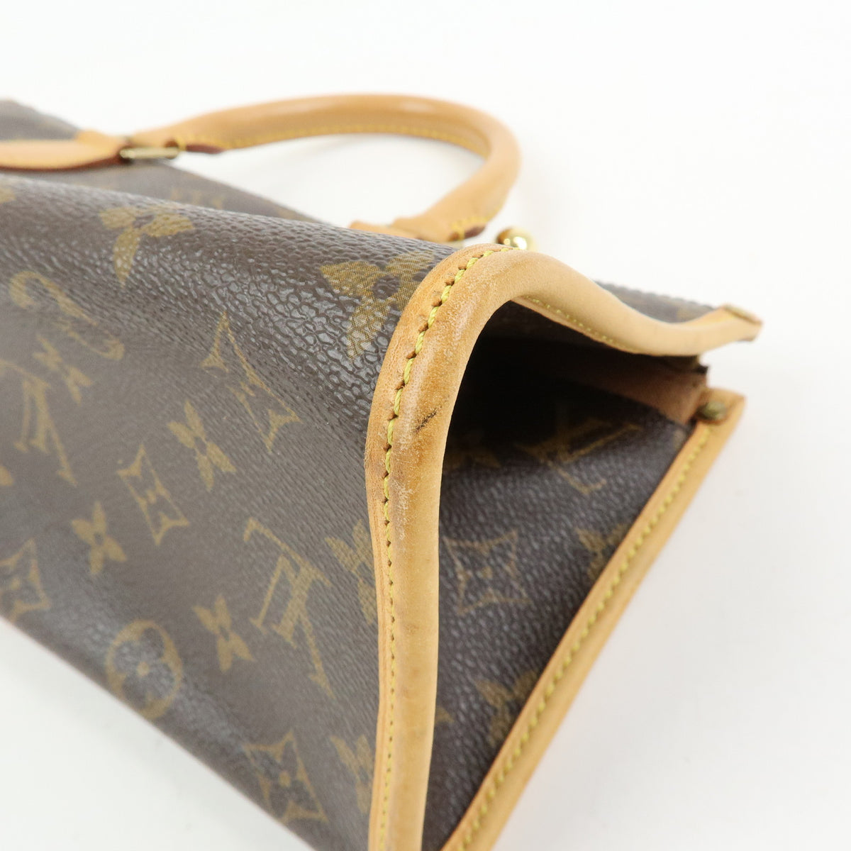 Louis Vuitton Monogram Popincourt Hand Bag Brown M40009