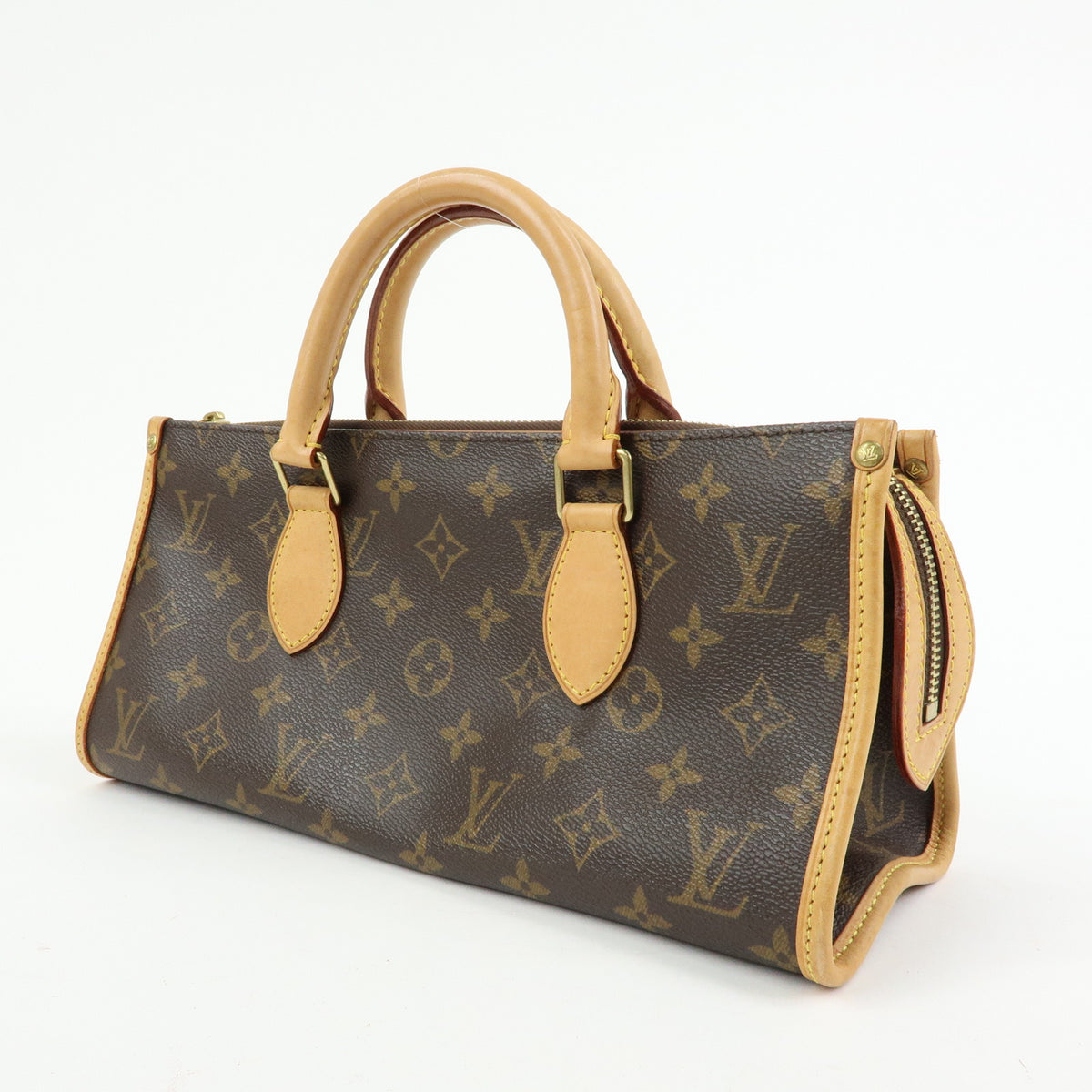 Louis Vuitton Monogram Popincourt Hand Bag Brown M40009