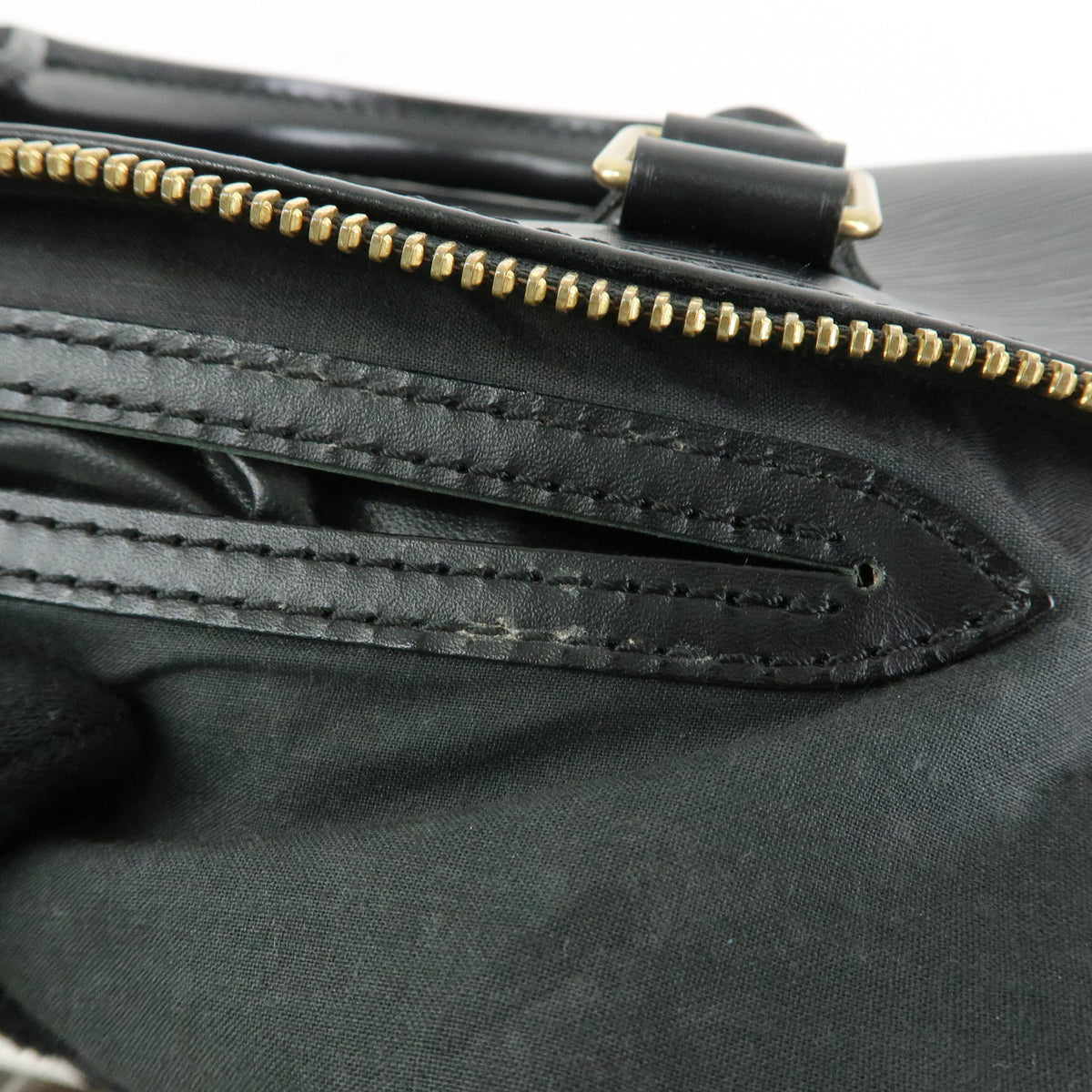 Louis Vuitton Epi Speedy 25 Leather Hand Bag Boston Bag Noir M59032