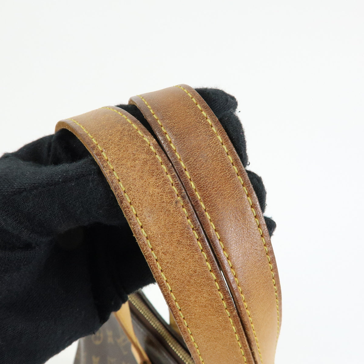 Louis Vuitton Monogram Cabas Mezzo Tote Bag Shoulder Bag Brown M51151