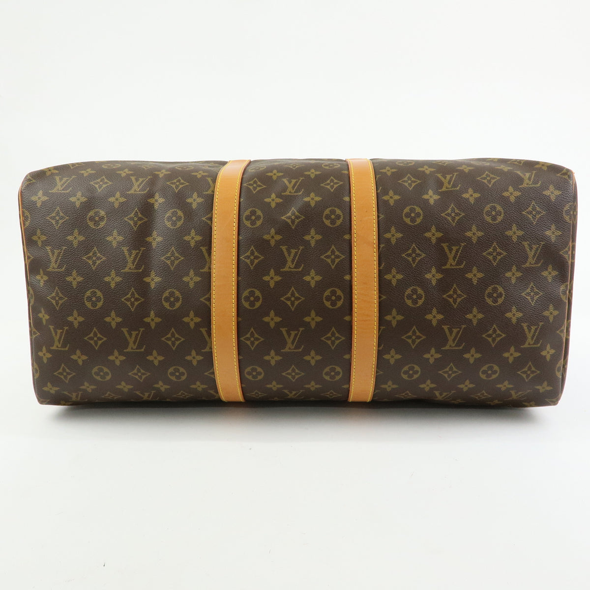Louis Vuitton Monogram Keep All 55 Boston Bag Brown M41424