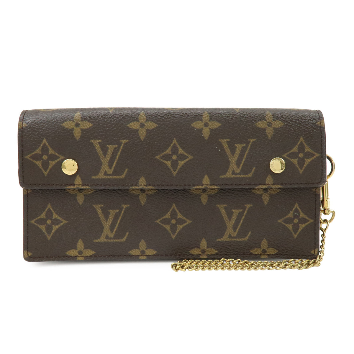 Louis Vuitton Monogram Portefeuille Accordion Long Wallet Brown M58008
