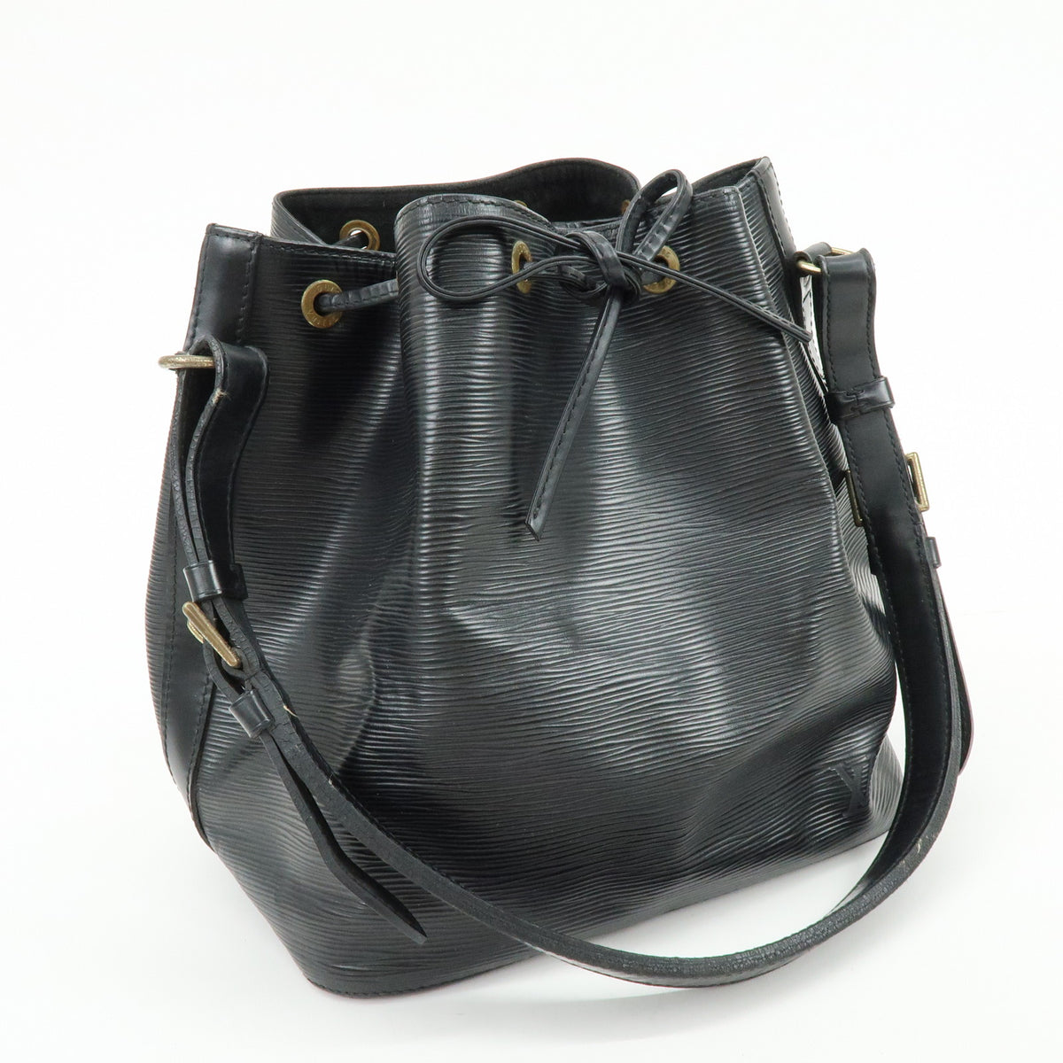 Louis Vuitton Epi Leather Petit Noe Shoulder Bag Noir Black M59012