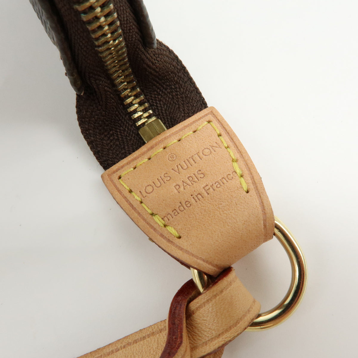 Louis Vuitton Monogram Pochette Accessoires Pouch Hand Bag M51980