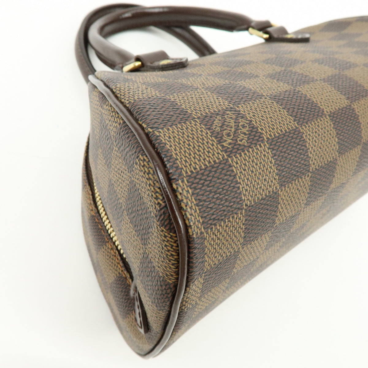 Louis Vuitton Damier Ebene Rivera Mini Hand Bag Brown N41436
