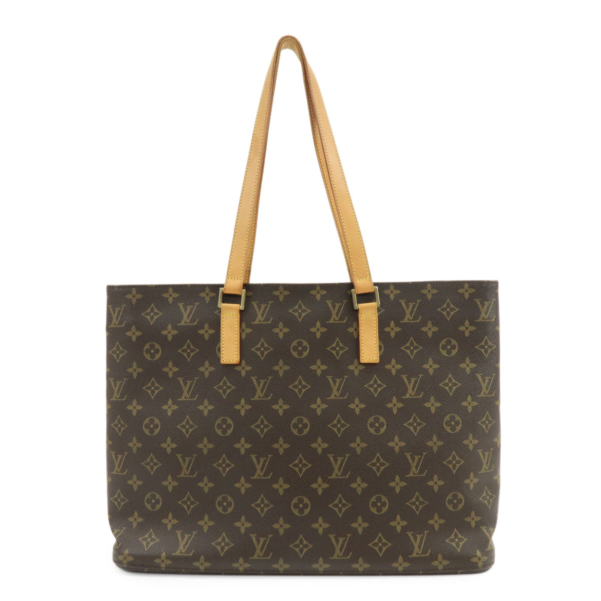 Louis Vuitton Monogram Luco Tote Bag Shoulder Bag Brown M51155