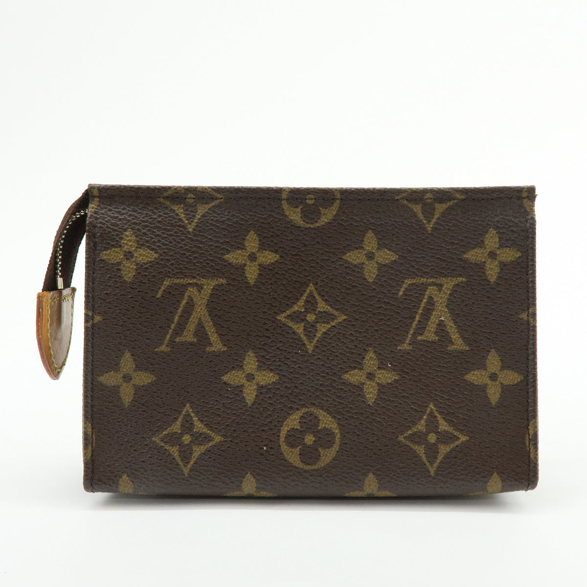 Louis Vuitton Monogram Poche Toilette 15 Cosmetic Pouch Brown M47546
