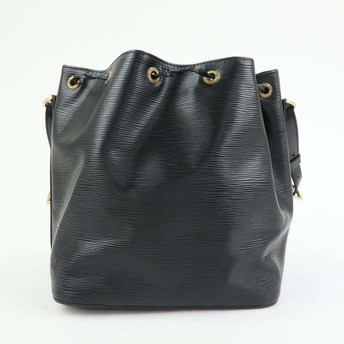 Louis Vuitton Epi Petit Noe Leather Shoulder Bag Noir Black M59012