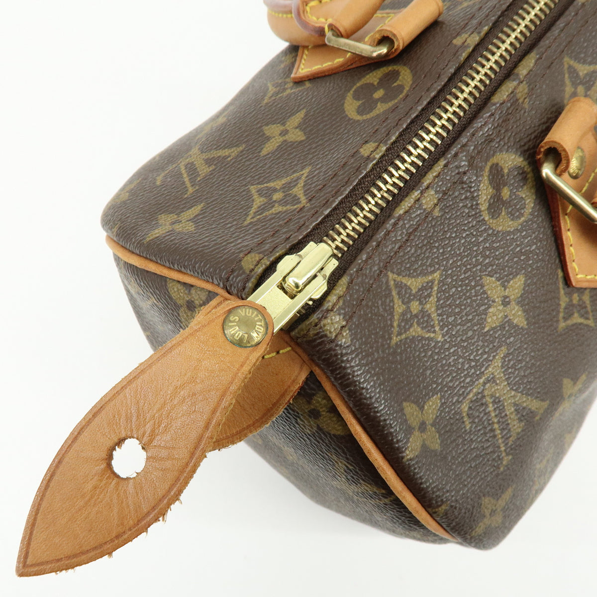 Louis Vuitton Monogram Speedy 30 Boston Bag Hand Bag Brown M41526