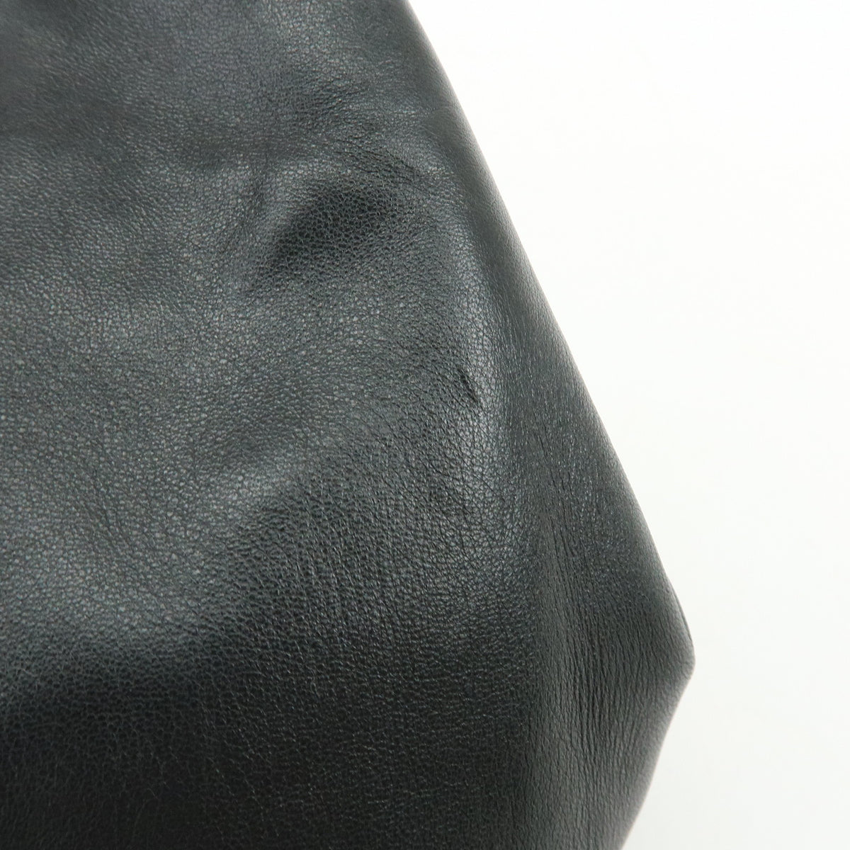 PRADA Nappa Leather Ribbon 2Way Hand Bag Tote Bag Black BN1601