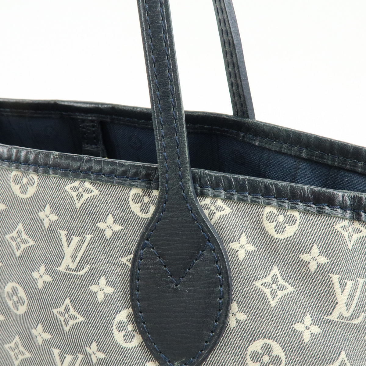 Louis Vuitton Monogram Idylle Neverfull MM Tote Bag Encre M40514