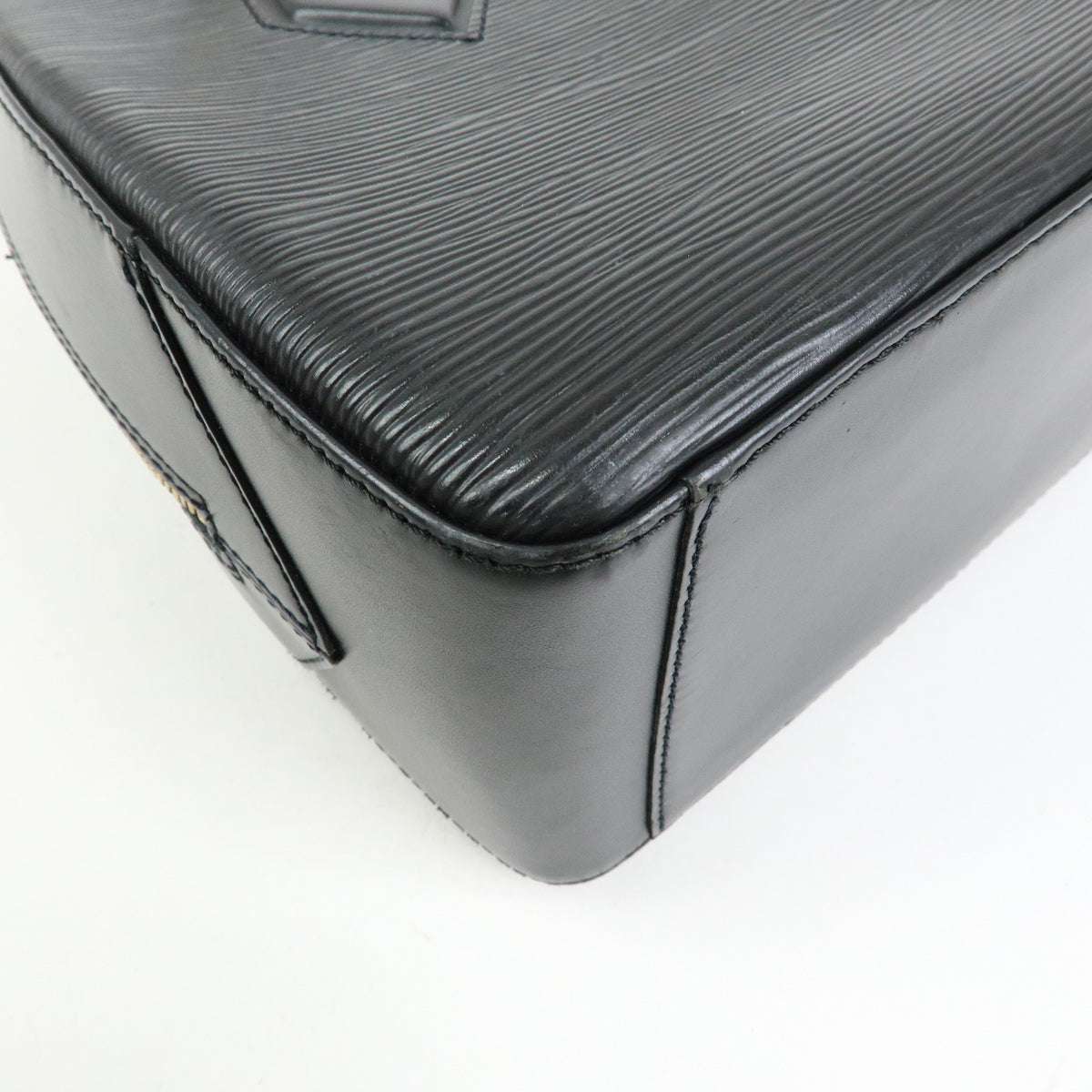 Louis Vuitton Epi Sablons Leather Hand Bag Noir Black M52042