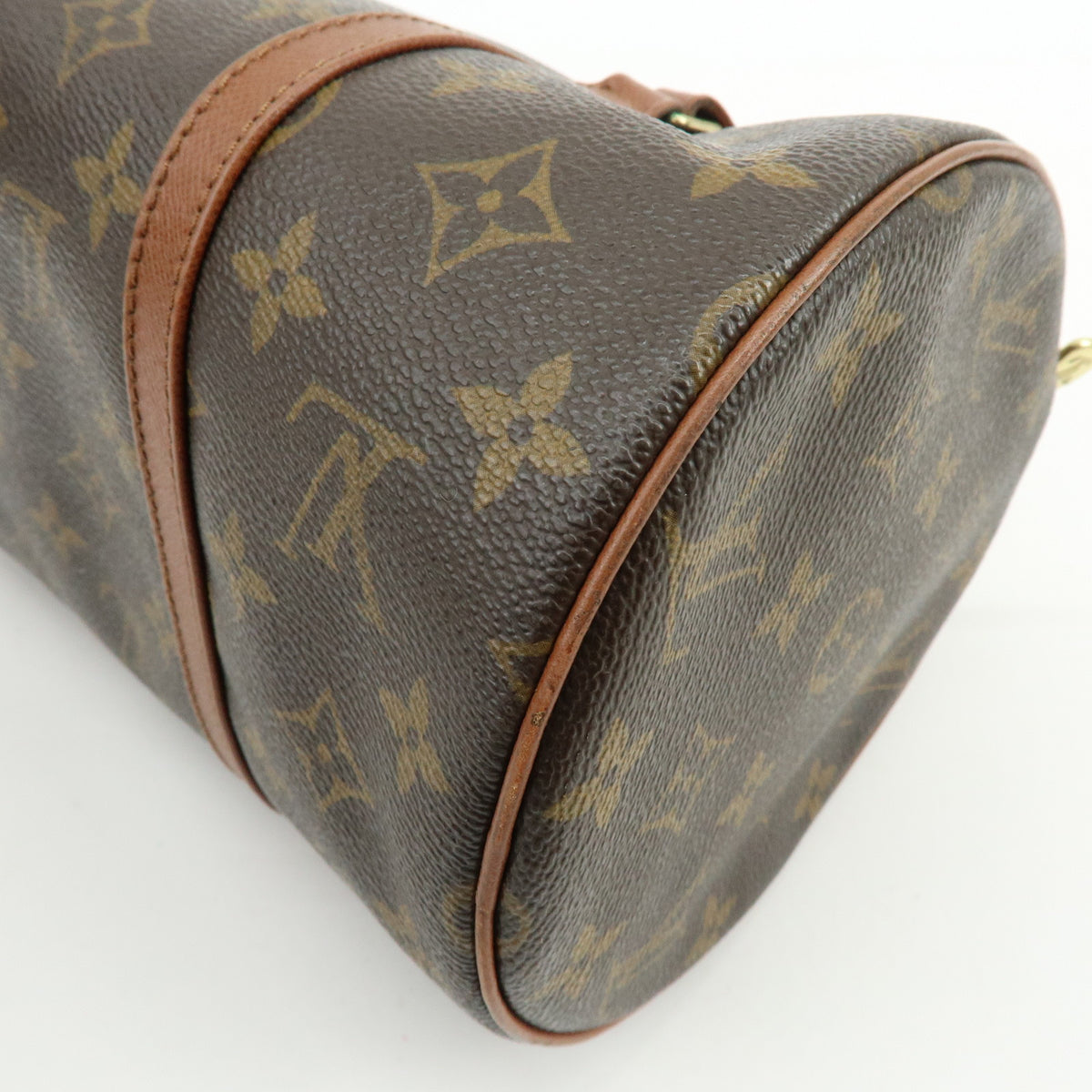 Louis Vuitton Monogram Papillon 30 Hand Bag Brown M51365