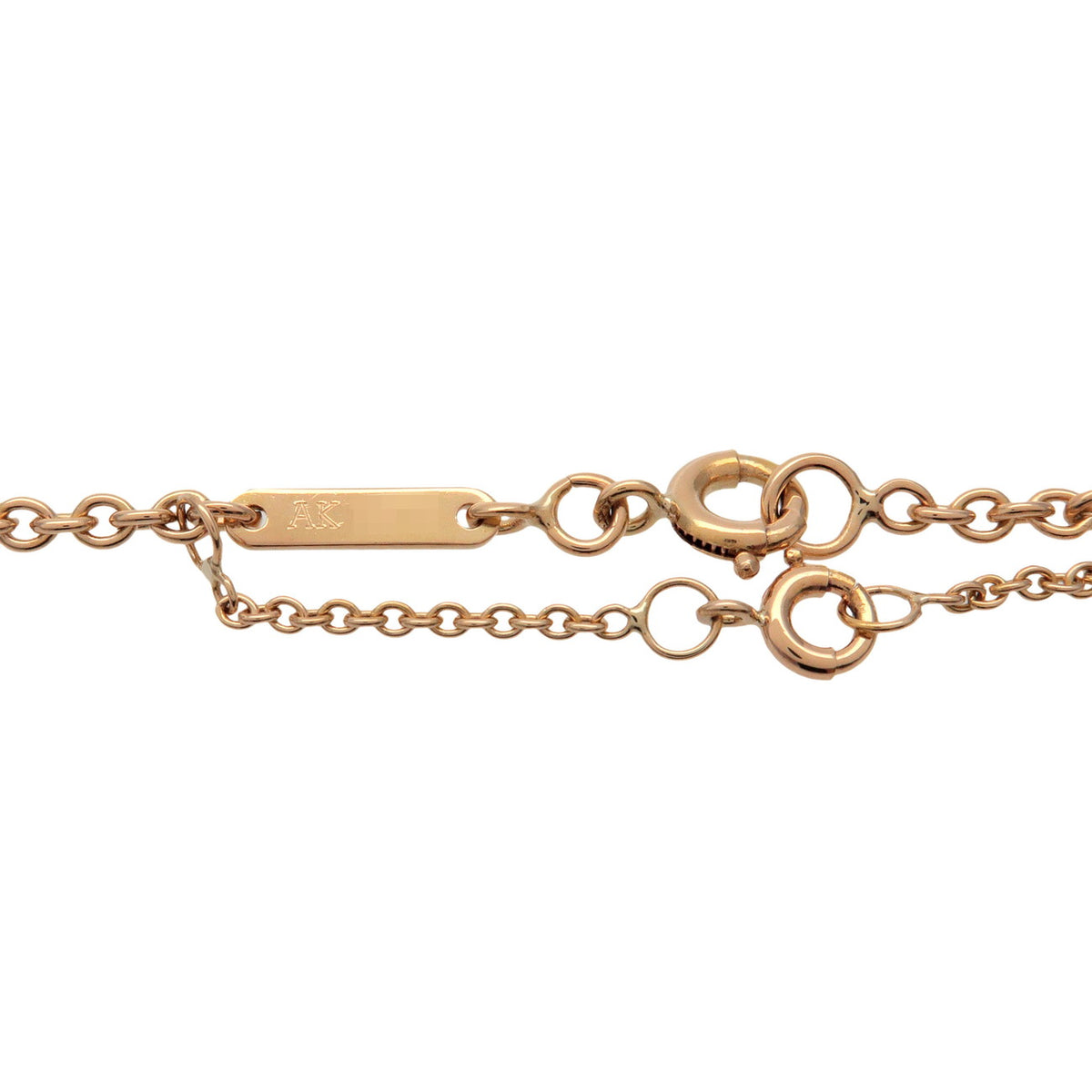 Cartier Trinity Necklace K18 750YG/WG/PG Yellow White Rose Gold