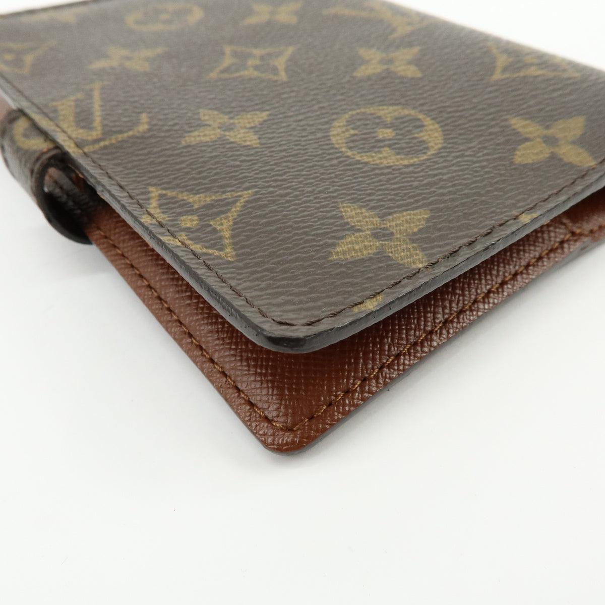 Louis Vuitton Monogram Agenda PM Planner Cover Brown R20005