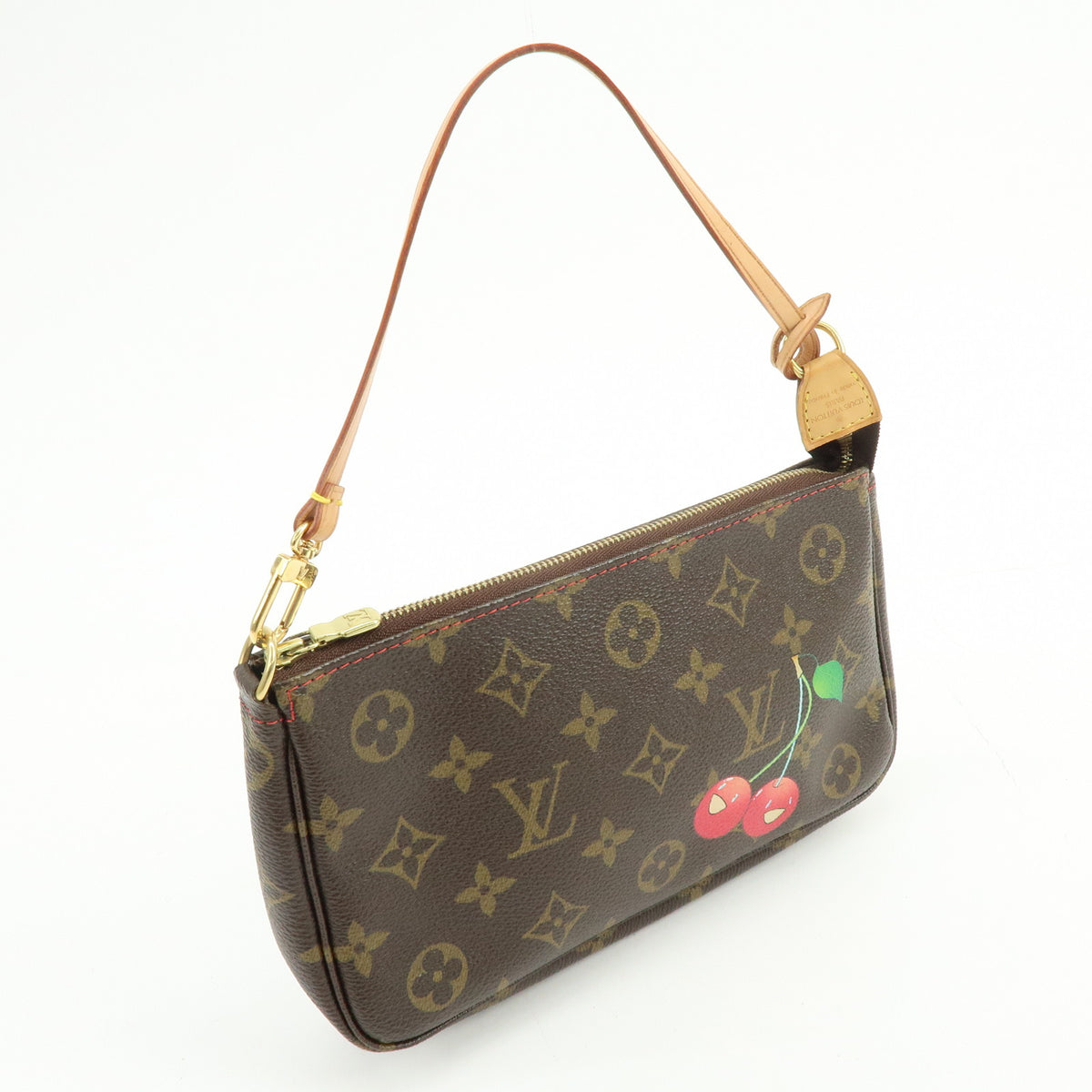 Louis Vuitton Monogram Cherry Pochette Accessoires Pouch M95008