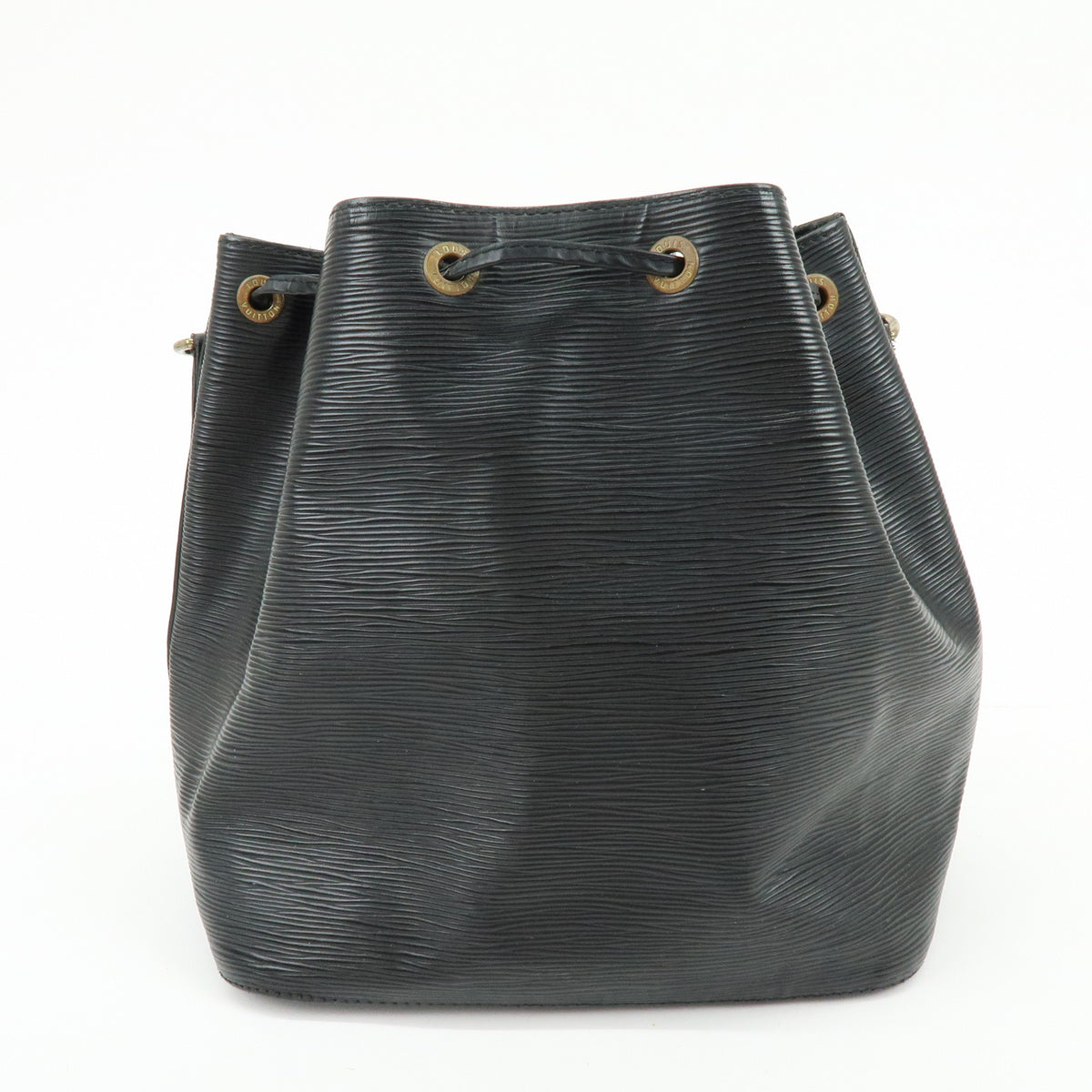 Louis Vuitton Epi Leather Petit Noe Shoulder Bag Noir Black M59012