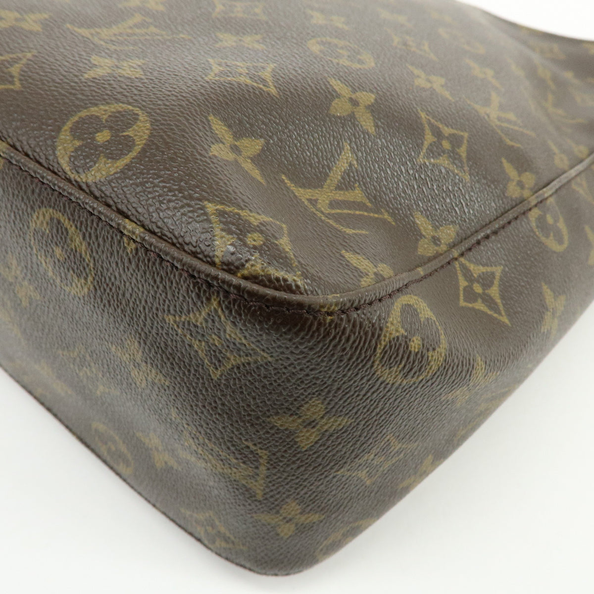 Louis Vuitton Monogram Looping GM Shoulder Bag Brown M51145