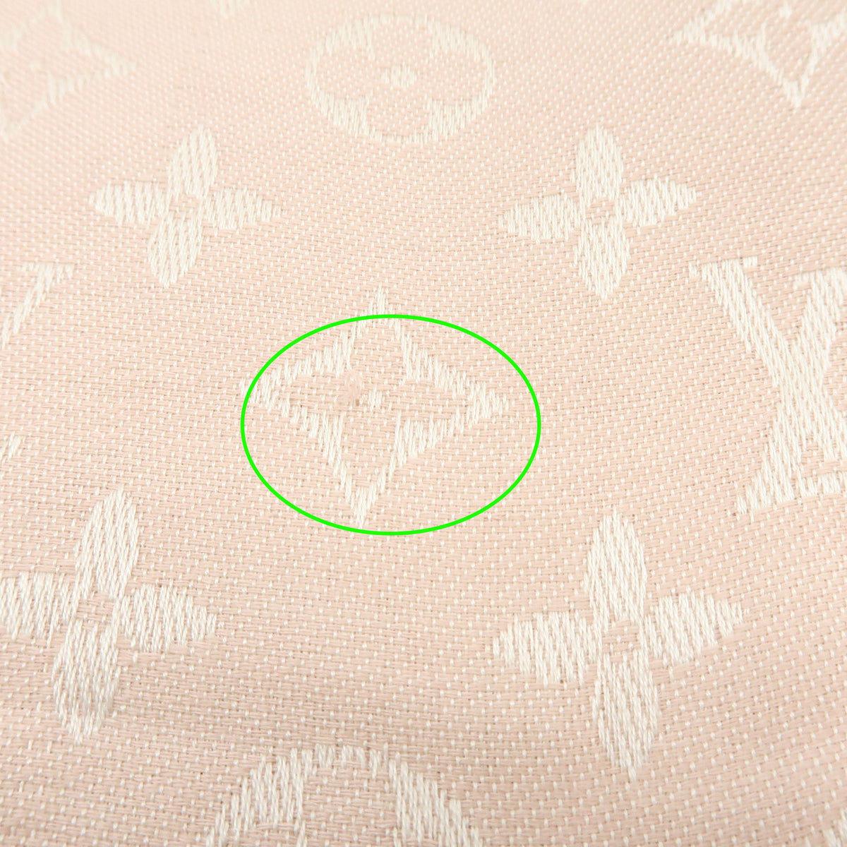 Louis Vuitton Monogram Silk Wool Scarf Rose Poudre 401910