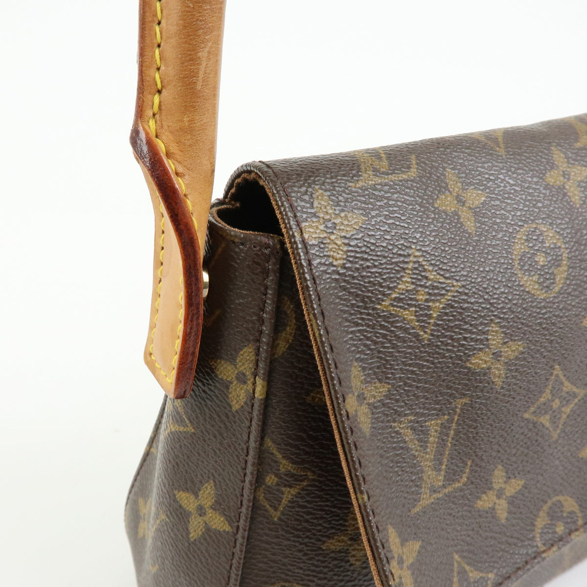 Louis Vuitton Monogram Mini Looping Shoulder Bag Brown M51147