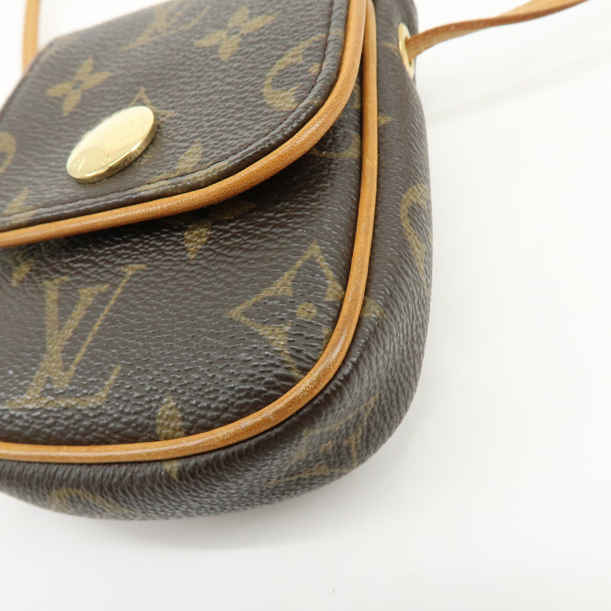 Louis Vuitton Monogram Pochette Cancun Shoulder Bag Pouch M60018