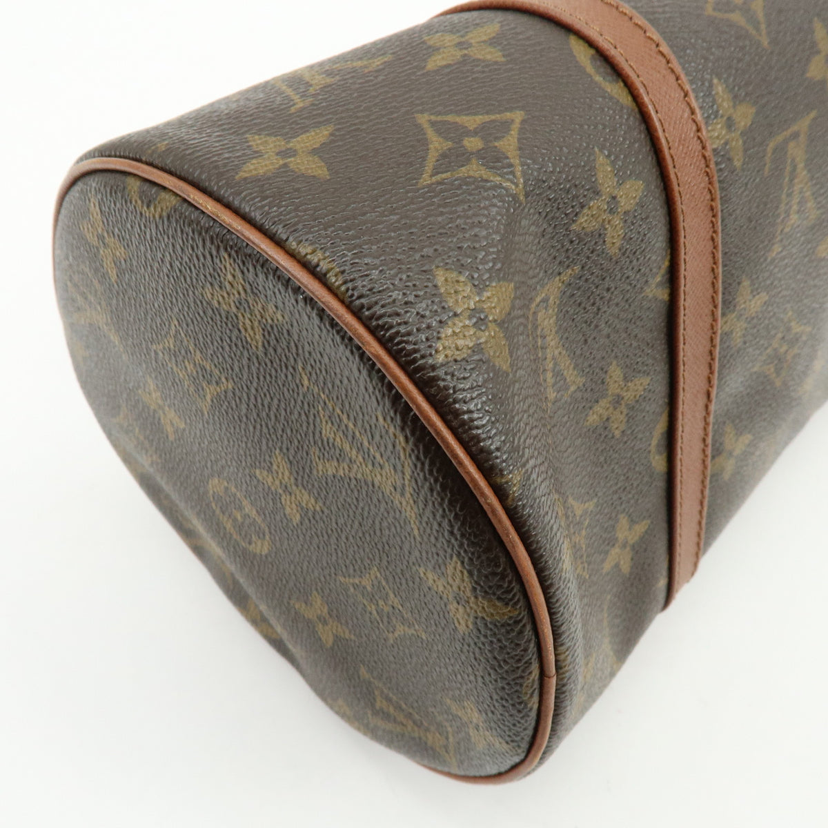 Louis Vuitton Monogram Papillon 30 Hand Bag Brown M51365
